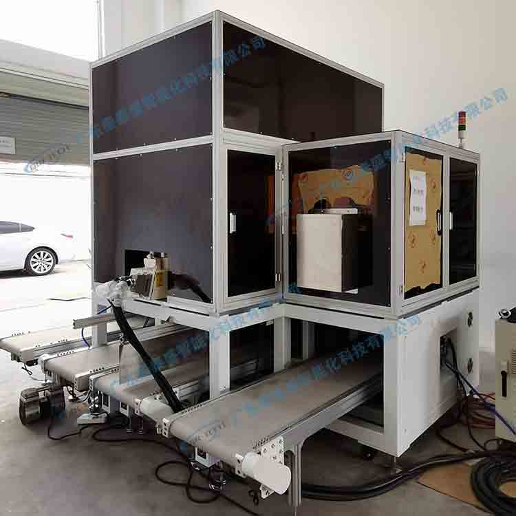 汽車動力電池包極芯反卷繞機(jī)_方形電池電芯全自動卷繞機(jī)
