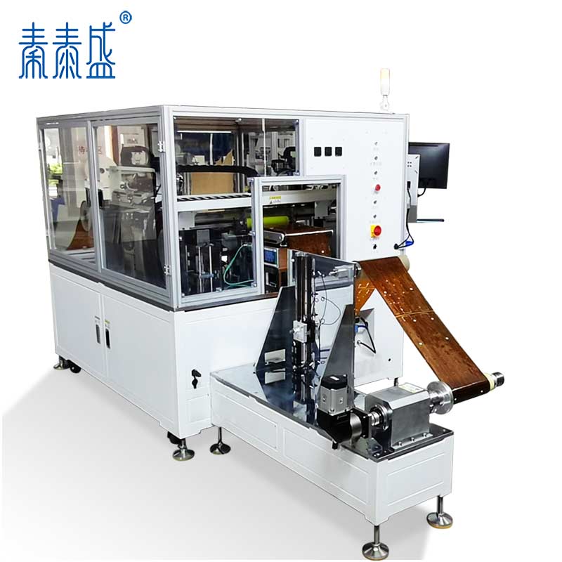 秦泰盛非標(biāo)定制設(shè)備卷對卷輔料自動貼裝機(jī)ATM-R250