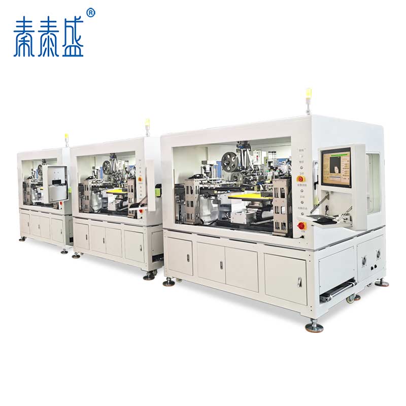 PCB軟板高溫膠紙卷料直沖直貼一體機ATM-500H-4